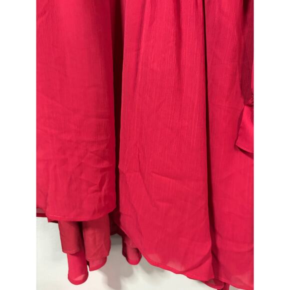 Women Plus size Dress Shein Red Size 3xl - Picture 2 of 5